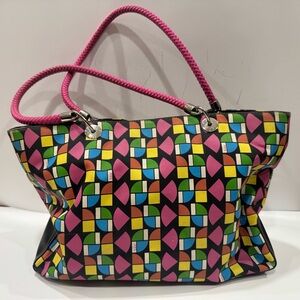 The Sak Multicolor Geometric Tote